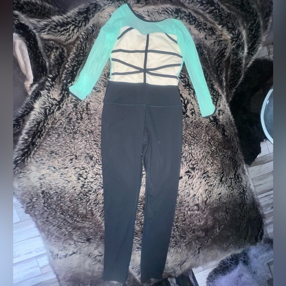 TIGER FRIDAY Seafoam Cathedral Unitard, XSmall - Picture 8 of 16